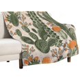 thumbnail image 1 of Cactus Gift Blanket, Boho Style Printed Cactus Decorative Blanket Soft Warm Blanket for Women Girls Birthday, Home Living Room Bedroom Western Decor Air Conditioner Throw Blanket 40 x 50 Inches, 1 of 6