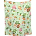 thumbnail image 1 of Cactus Gnome Blanket Flannel Throw Blanket Ultra Soft Plush Fluffy Bed Blanket for Home Decor - Quilt Blanket All Seasons for Couch Sofa Bed, 40"x50"-Kids/Throw Size, 1 of 6
