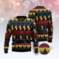 thumbnail image 1 of Cactus Group Pattern Ugly Christmas Sweater, Christmas Sweater, Ugly Sweater, Funny Xmas Sweaters, 1 of 2