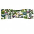 thumbnail image 1 of Cactus Headband, Pattern with Succulent Plants Blue Agaves and Prickly Pear Hawaiian Peruvian Garden, Elastic and Soft Women's Bandana for Sports and Everyday Use, Grey Red Coconut, by Ambesonne, 1 of 3