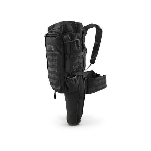 Cactus Jack Assault Backpack w/Rifle Holder, 18 X 10 X 5in, Black, WTAC