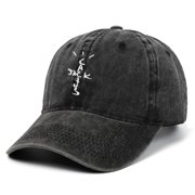 Cactus Jack Letter Embroidery Sunscreen Hat Unisex Adjustable Hip-hop Baseball Cap Outdoor Headwear