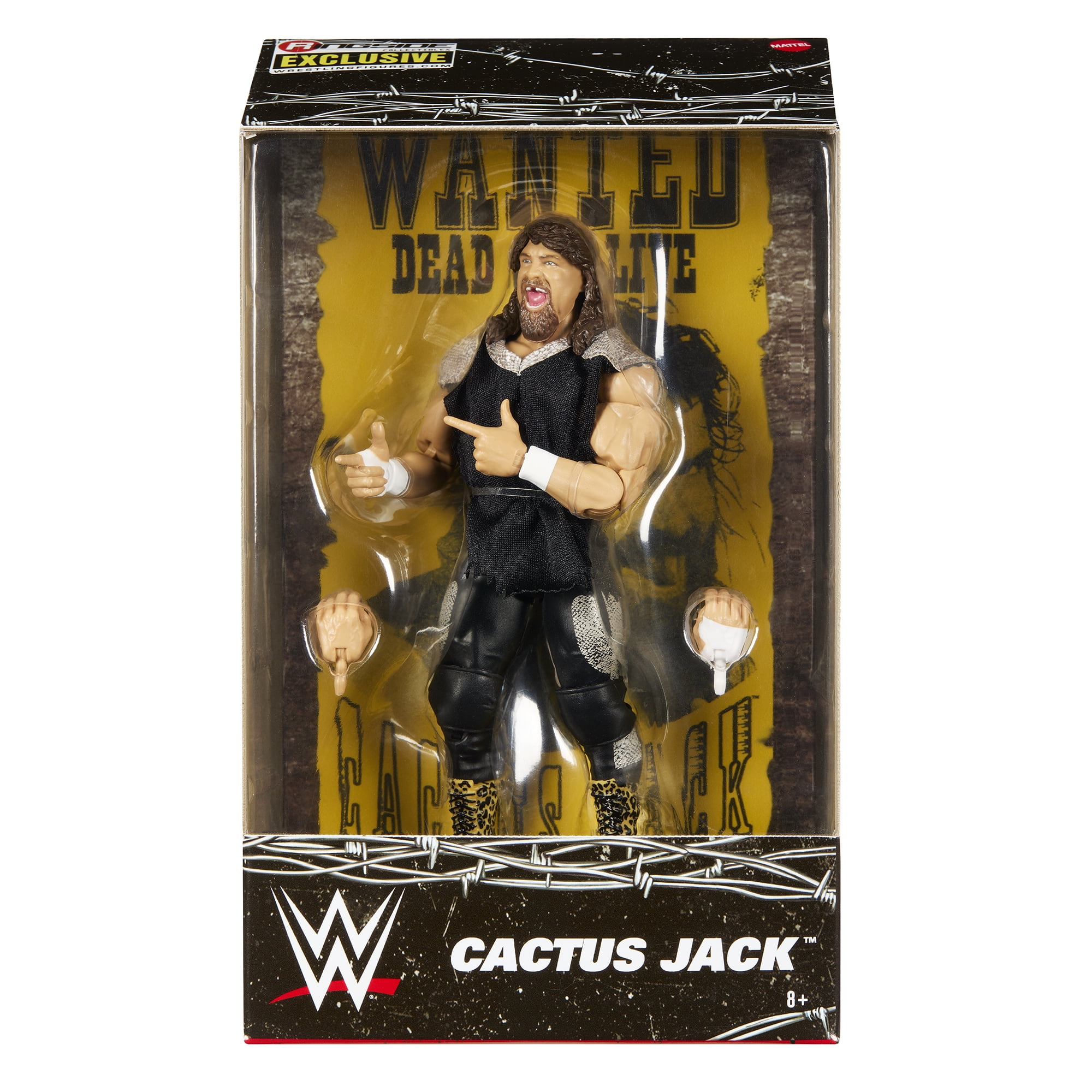 Cactus Jack (WCW) - WWE Elite Ringside Exclusive Mattel WWE Toy Wrestling Action Figure