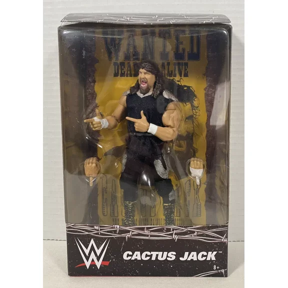 Cactus Jack WWE Elite Ringside Exclusive Action Figure 3 Faces Of Foley New