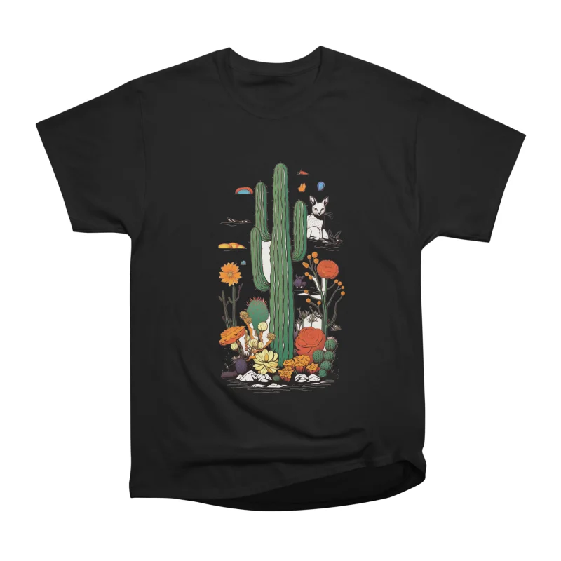 Cactus Landscape T-Shirt Tee Gift For Him Merch For Her Apparel For ...