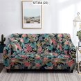 thumbnail image 1 of Cactus Leaves Minimalist Style Blue Pink Brown Sofacover Chaise Longue Sofa Slipcover 1Pc Sofa Seat Cover Stretch Chair Home, 1 of 5