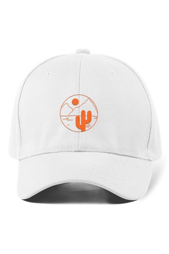 Cactus Lineart Silhouette Art Hat -Image by Shutterstock, Small