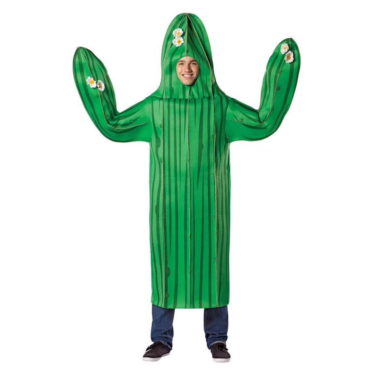 Cactus Men's Adult Halloween Costume, One Size, (40-46)