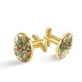 thumbnail image 1 of Cactus Men's Cufflinks for Formal Attire, Made of Stainless Steel, Ideal for Wedding and Business Events - Silver Jewelry, Men Cufflinks, 1 of 6