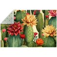 thumbnail image 1 of Cactus Modern Polyester Kitchen Rug - Comfortable Floor Mat for Kitchen, 1 of 6