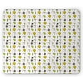 thumbnail image 1 of Cactus Mouse Pad, Abstract Pattern with Botanical Elements Succulents and Flowers Little Triangles, Rectangle Non-Slip Rubber Mousepad, Multicolor, by Ambesonne, 1 of 2