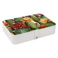 thumbnail image 1 of Cactus Necklace Organizer, Bracelet Holder, and Jewelry Boxes - Portable PU Leather with Removable Compartment, 1 of 6