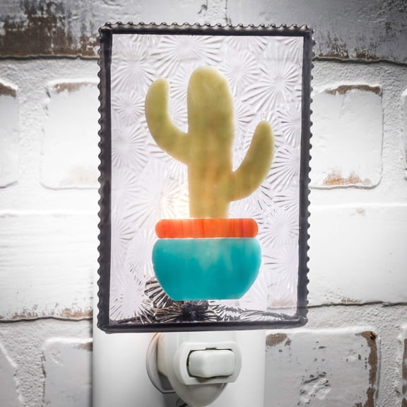 Cactus Night Light Wall Plug In for home kitchen bedroom | Ntl 229
