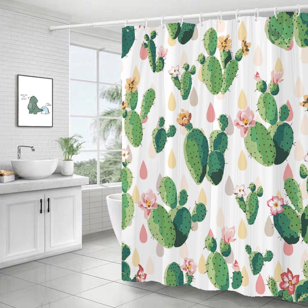 Cactus Harmony Shower Curtain NCU0DDK2354