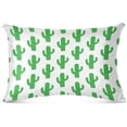 thumbnail image 1 of Cactus Pattern Pillowcases, Soft and Cozy Decor Giftsative Pillow Cases with Hidden Zipper for Bedroom, Sofa, Couch, Queen Size 20x30 Inches（513）, 1 of 6