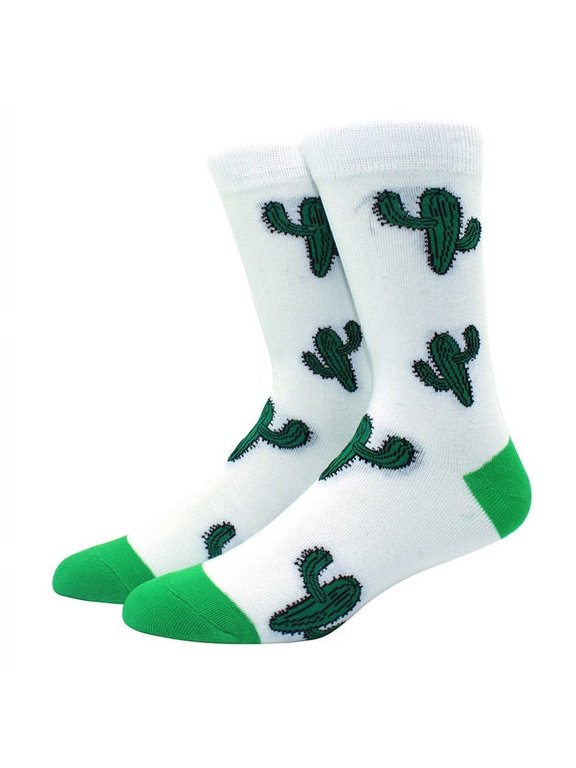 Cactus Pattern Socks from the Sock Panda (Adult Medium - Women's Shoe Sizes 5-10)