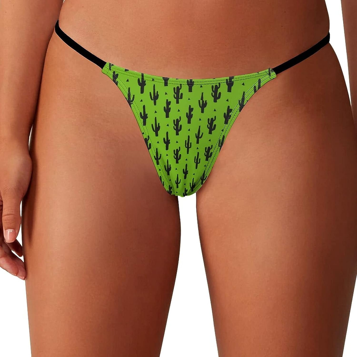 Cactus Pattern Women S Panties G Strings Thong Sexy T Back Panty