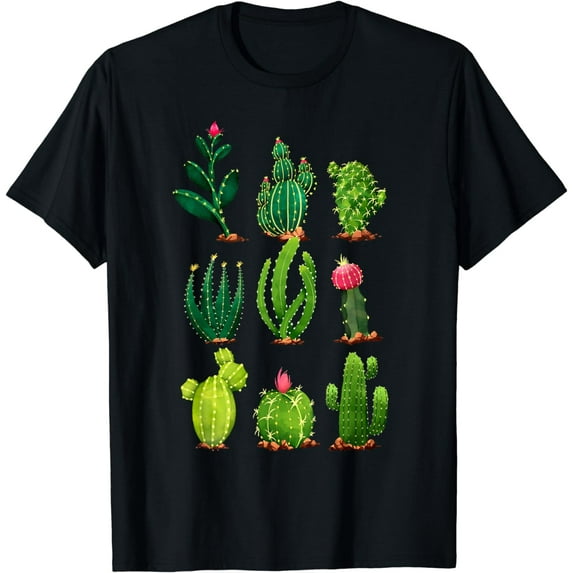 Cactus Plants T-Shirt Plant Enthusiast Planting Gardener Gifts