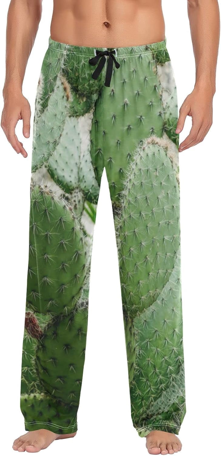 Cactus Prickly Pear Cacti Plant Mens Pajama Pants Sleepwear Lounge Men's  Pajama Bottoms Gift for Family - Walmart.com