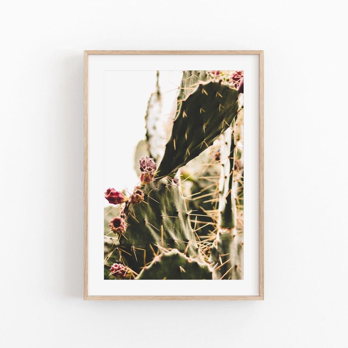 Cactus Print, Instant Art, Modern Minimalist Poster Wall Decor, Cactus