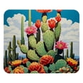 thumbnail image 1 of Cactus Printed Square Mouse Pad, 8.3x9.8 Inch Non-Slip Rubber Bottom Gaming Mouse Pad for Office Use, 1 of 6