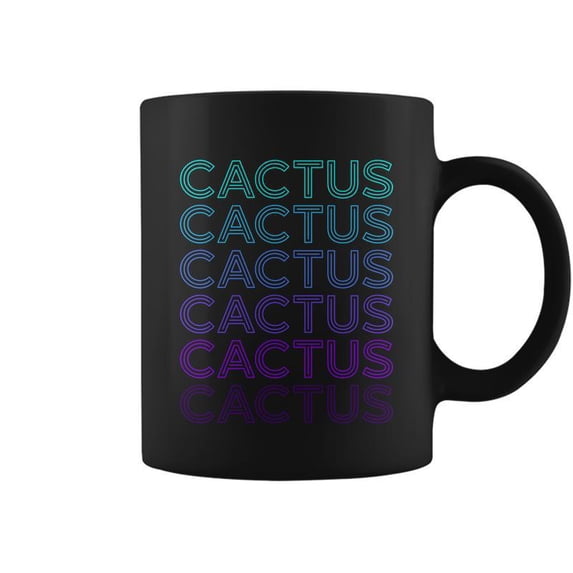 Cactus Retro Funny Gift Graphic Design Printed Casual Daily - Walmart.com