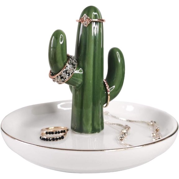 Cactus Ring Holder Tray,AJ-206 | Desktop Display Organizer, Office & Decor, Wedding Birthday
