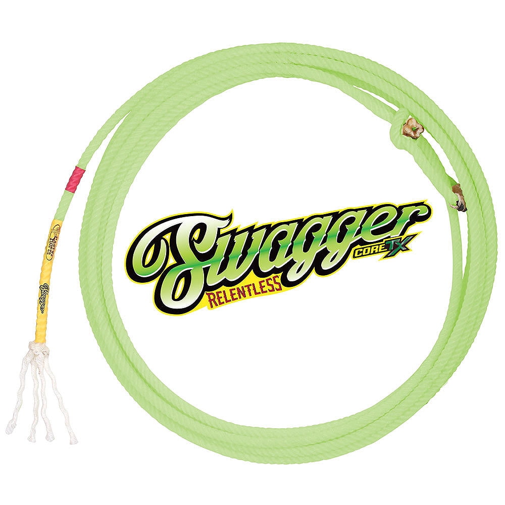Cactus Ropes Destiny 28ft Calf Rope – Stran Smith Double S Line 4-Strand Poly Rope For Roping