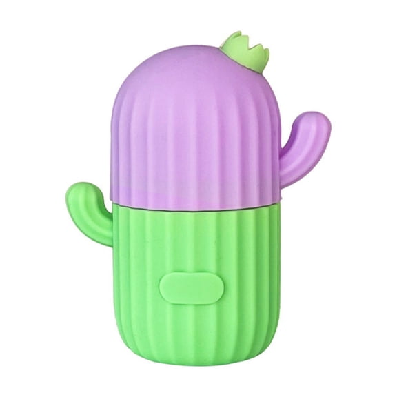 Cactus Silicone Face Ice Tray for Skin and Massage with Ice Roller Design