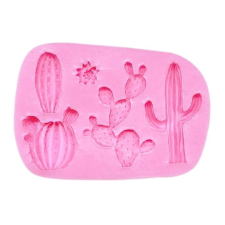 Cactus Silicone Mold with 5 Shapes