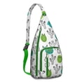 thumbnail image 1 of Cactus Sling Bag Crossbody Backpack,Sling Backpack Trendy Sling Backpack for Women/Men for Travel Outdoor Activities, 1 of 4