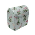 thumbnail image 1 of Cactus Spring Flower Stand Mixer Cover, Tropical Arrangement of Plants and Flamingo Birds Illustration, Kitchen Appliance Organizer Bag Cover with Pockets, 5 Quarts, Multicolor, by Ambesonne, 1 of 4