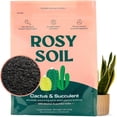 thumbnail image 1 of Cactus and Succulent Organic Potting Soil Mix for House Plants - Fast Draining, Root Boosting, Peat-Free, Less Prone to Gnats - Drought-Tolerant -for AloeVera, Cacti, Indoor Succulents- 4qt, 1 of 3
