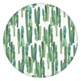 thumbnail image 1 of Cactus Succulent Pattern Fitted Round Tablecloth Waterproof Oxford Fabric Tablecloth with Elastic Edge Wipe Clean Cover Fits 36"-44" Indoor Outdoor Use, 1 of 7