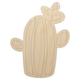 thumbnail image 1 of Cactus Succulent with Flower Doodle Wood Shape Unfinished Piece Cutout Craft DIY Projects - 6.25 Inch Size - 1/4 Inch Thick, 1 of 7