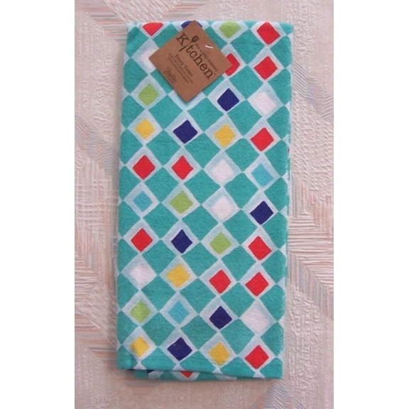 Cactus Terry Towel Kitchen Towel Geometric Pattern Kay Dee Cactus Garden Pattern