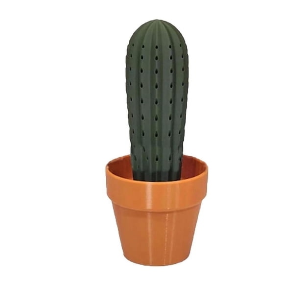Cactus Toothpick Holder 3D Printed Cactus Toothpick Dispenser House Plant Toothpick Cactus Holder,B