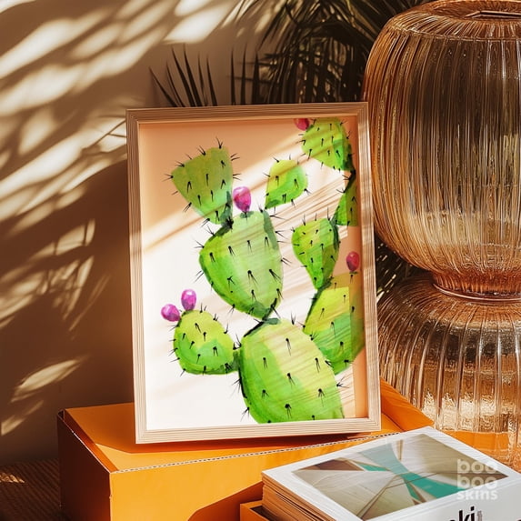 Pear Application Cactus Tropical Prickly Pear Teen Girls Maximalist Cowgirl Bedroom ...
