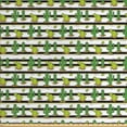 thumbnail image 1 of Ambesonne Cactus Fabric by the Yard Upholstery, Cartoon Saguaro Striped Art, 3 Yards, Olive Green Apricot, 1 of 4