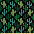 thumbnail image 1 of Ambesonne Cactus Fabric by the Yard Upholstery, Cacti Plants Warm Climate, 10 Yards, Charcoal Grey Multicolor, 1 of 4