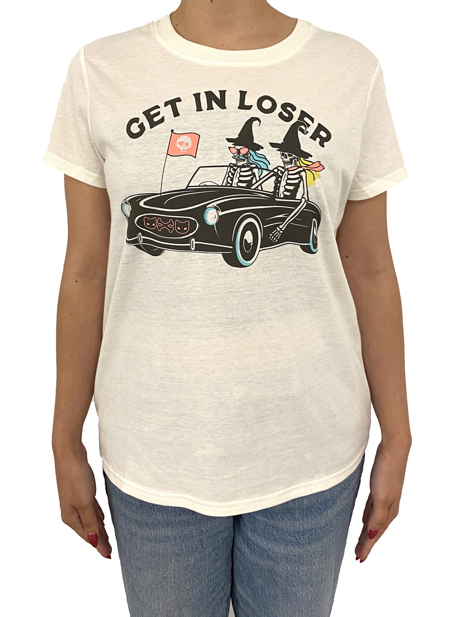 Cactus and Pearl Women's Graphic Tee with Short Sleeves, Sizes XXS