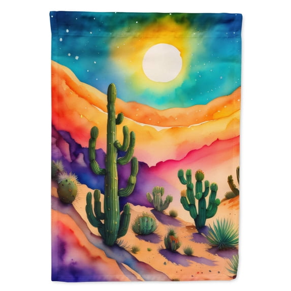 Cactus in Color Garden Flag