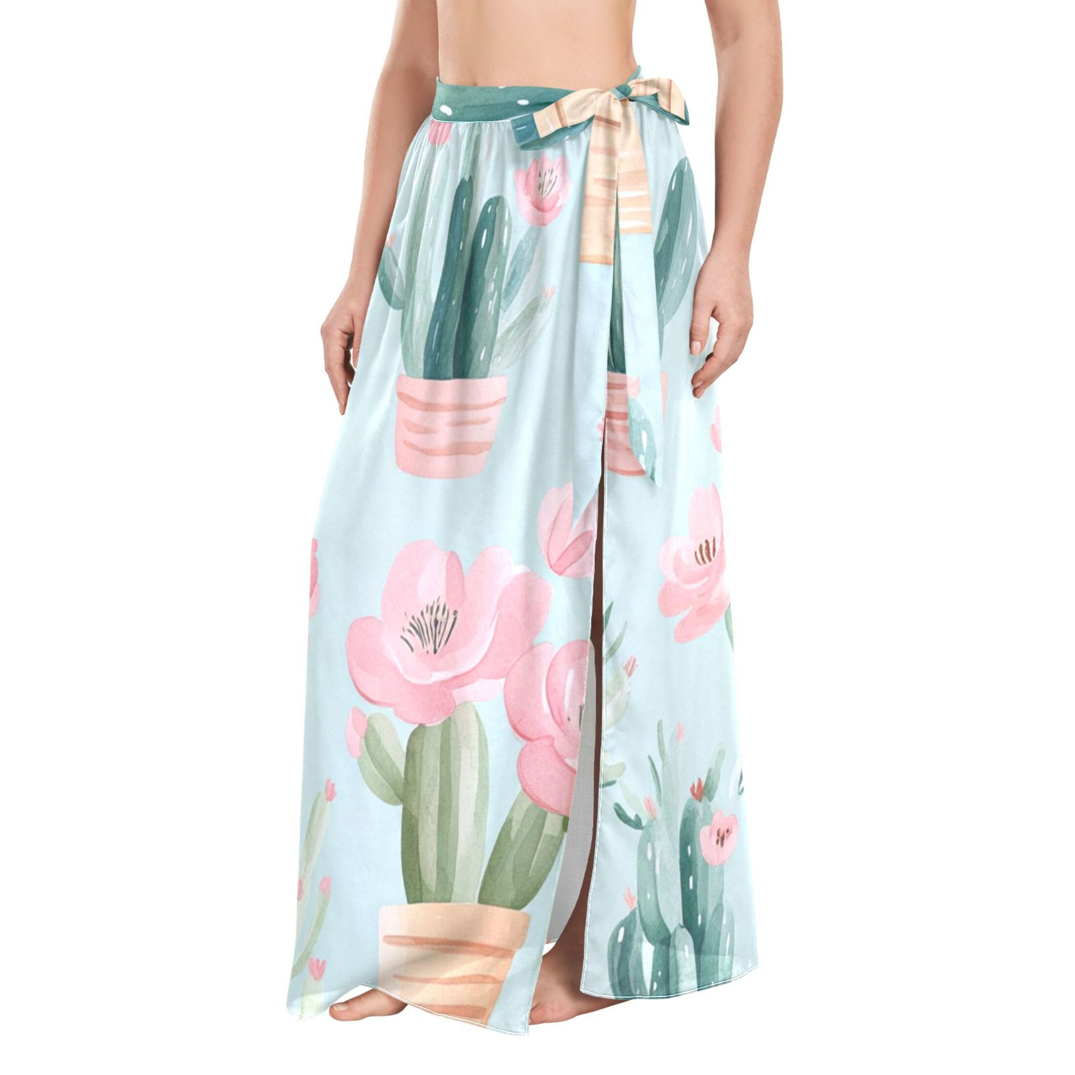Elegant Flower Cover Up Swimwear main image 0