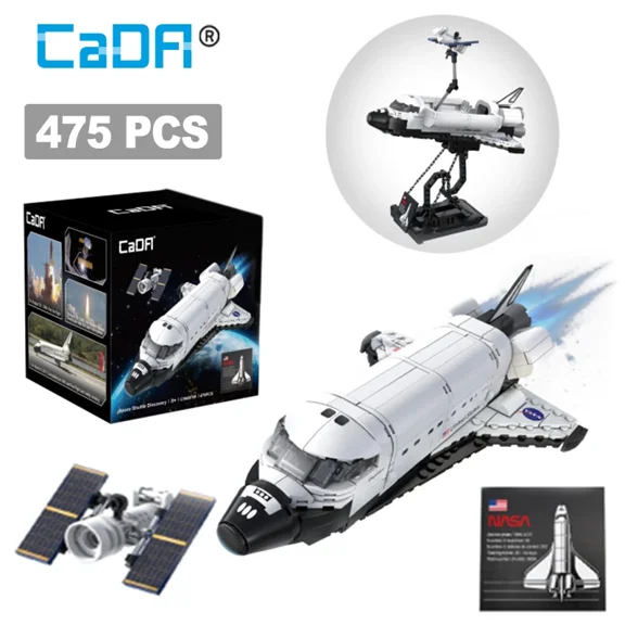 Cada 1:320 United States Aerospace Airship Building Blocks Reconnaissance Aircraft Bricks Artwork Toys Children Gifts