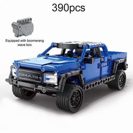 Cada 317Pcs City Compatible SUV Off-road Racing Car Building Block Pull Back Vehicle Brick Toys For Children Boys Gift