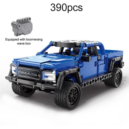 Cada 317Pcs City Compatible SUV Off-road Racing Car Building Block Pull Back Vehicle Brick Toys For Children Boys Gift