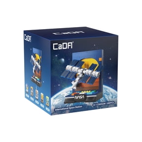Cada NASA City Technical Aerospace Rocket Building Blocks Space Launcher Astronaut Figure Bricks Toys For Children Gifts