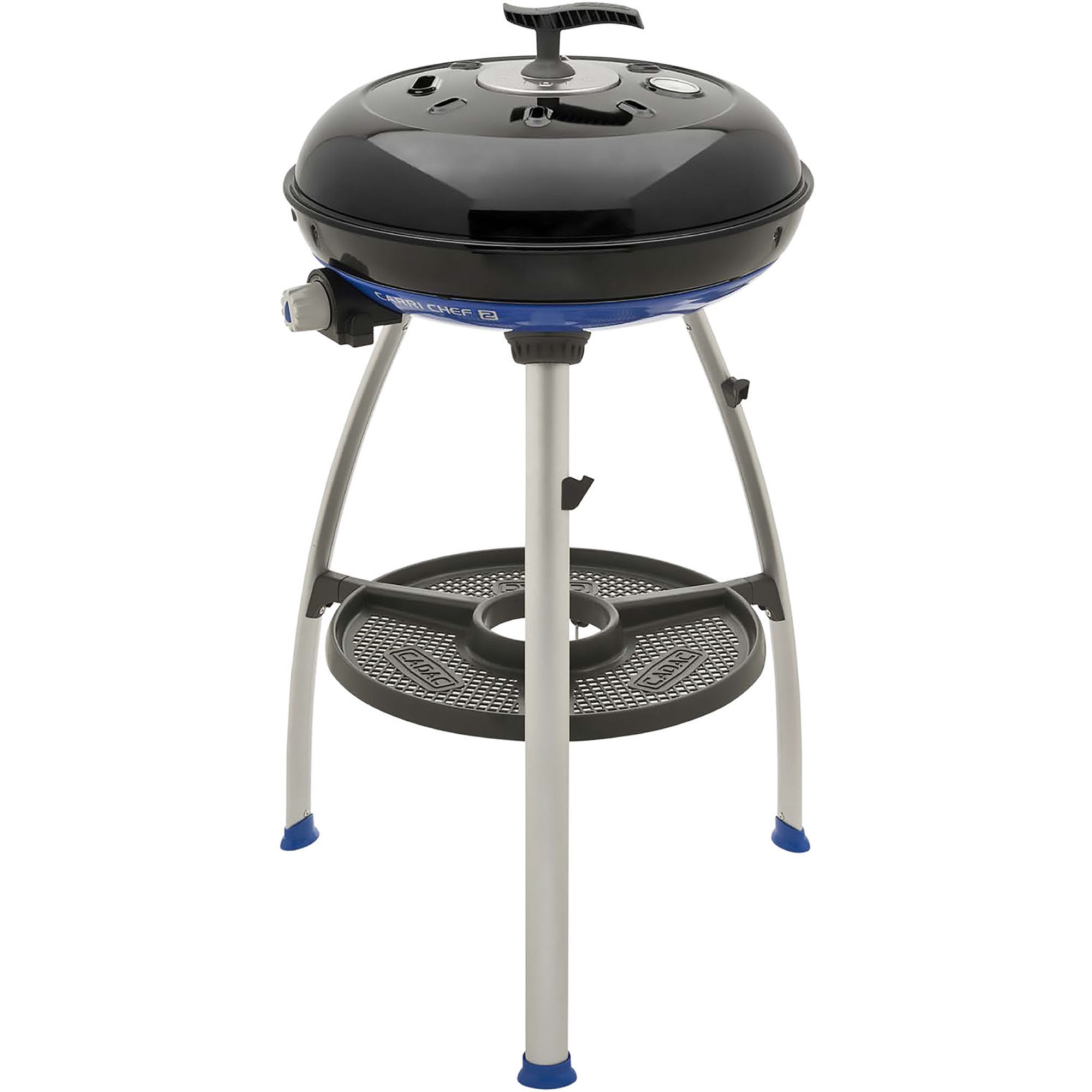 Strøm galdeblæren krystal Cadac Carri Chef 2 Outdoor Gas Grill with Pot Stand and BBQ Grid -  Walmart.com