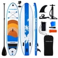 thumbnail image 1 of Cadalene 10'6" Inflatable Stand Up Paddle Board with Premium SUP Accessories,Built-in Camera Mount,for All Skill Levels, 1 of 8