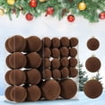 thumbnail image 1 of Cadancy 46 Pcs Velvet Christmas Balls Ornaments Xmas Tree Hanging Decorations Shatterproof Flocked Holiday Party Decoration Festive Winter Home Decor, 1 of 8